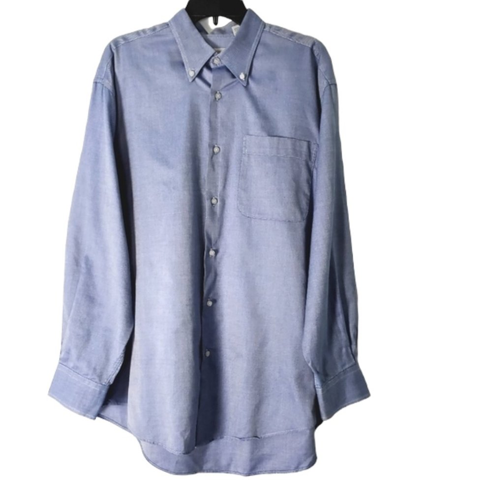 Peter Millar Blue Button Down Shirt